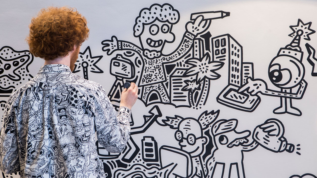 The Doodle Man Launches The Mill: ART Space